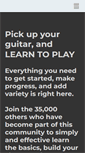 Mobile Screenshot of guitar5day.com